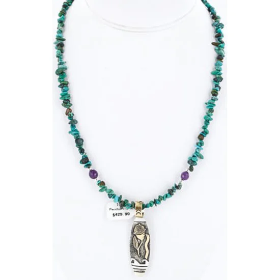 12kt Gold Filled .925 Sterling Silver Handmade Rose Certified Authentic Navajo Turquoise Native American Necklace 390809336263 12kt Gold Filled .925 Sterling Silver Handmade Rose Certified Authentic Navajo Turquoise Native American Necklace 390809336263
