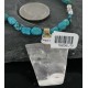 12kt Gold Filled .925 Sterling Silver Handmade Storyteller Certified Authentic Navajo Turquoise Native American Necklace 370922200695