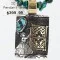 12kt Gold Filled .925 Sterling Silver Handmade Storyteller Certified Authentic Navajo Turquoise Native American Necklace 370998754219