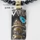 12kt Gold Filled .925 Sterling Silver Handmade Storyteller Certified Authentic Navajo Turquoise Native American Necklace 390755475576