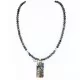12kt Gold Filled .925 Sterling Silver Handmade Storyteller Certified Authentic Navajo Turquoise Native American Necklace 390755475576