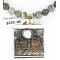12kt Gold Filled .925 Sterling Silver Handmade Storyteller Certified Authentic Navajo Turquoise Native American Necklace 390821518477