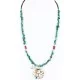 12kt Gold Filled .925 Sterling Silver Handmade Wolf and FULL Moon Certified Authentic Navajo Turquoise Native American Necklace 371013403470 12kt Gold Filled .925 Sterling Silver Handmade Wolf and FULL Moon Certified Authentic Navajo Turquoise Native American Necklace 371013403470