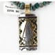 12kt Gold Filled and .925 Sterling Silver Handmade Arrow Certified Authentic Navajo Turquoise Native American Necklace 371052088816