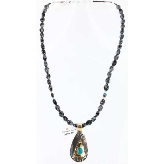 12kt Gold Filled and .925 Sterling Silver Handmade Arrow Certified Authentic Navajo Turquoise Native American Necklace 390772663727 12kt Gold Filled and .925 Sterling Silver Handmade Arrow Certified Authentic Navajo Turquoise Native American Necklace 390772663727
