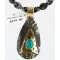 12kt Gold Filled and .925 Sterling Silver Handmade Arrow Certified Authentic Navajo Turquoise Native American Necklace 390772663727