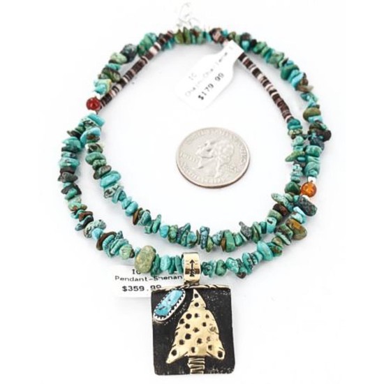 12kt Gold Filled and .925 Sterling Silver Handmade Arrow Certified Authentic Navajo Turquoise Native American Necklace 390828243778 12kt Gold Filled and .925 Sterling Silver Handmade Arrow Certified Authentic Navajo Turquoise Native American Necklace 390828243778