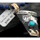 12kt Gold Filled and .925 Sterling Silver Handmade Buffalo Certified Authentic Navajo Turquoise Native American Necklace 370877261334 12kt Gold Filled and .925 Sterling Silver Handmade Buffalo Certified Authentic Navajo Turquoise Native American Necklace 370877261334