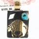 12kt Gold Filled and .925 Sterling Silver Handmade Buffalo Certified Authentic Navajo Turquoise Native American Necklace 370999768026