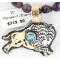12kt Gold Filled and .925 Sterling Silver Handmade Buffalo Certified Authentic Navajo Turquoise Native American Necklace 390785545080