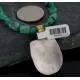 12kt Gold Filled and .925 Sterling Silver Handmade Butterfly Certified Authentic Turquoise and Coral Native American Necklace 390653358196