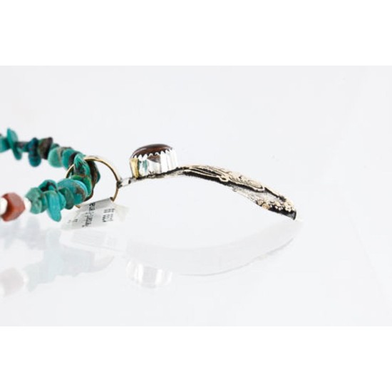 12kt Gold Filled and .925 Sterling Silver Handmade Dragonfly Certified Authentic Navajo Tigers Eye Native American Necklace 371034040820 12kt Gold Filled and .925 Sterling Silver Handmade Dragonfly Certified Authentic Navajo Tigers Eye Native American Necklace 371034040820