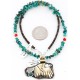 12kt Gold Filled and .925 Sterling Silver Handmade Eagle Certified Authentic Navajo Turquoise Native American Necklace 371047490983 12kt Gold Filled and .925 Sterling Silver Handmade Eagle Certified Authentic Navajo Turquoise Native American Necklace 371047490983
