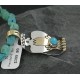 12kt Gold Filled and .925 Sterling Silver Handmade Eagle Certified Authentic Navajo Turquoise Native American Necklace 390673032374