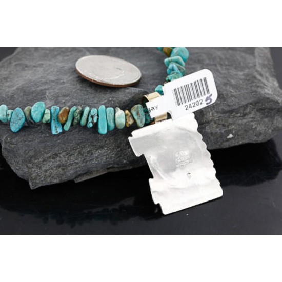 12kt Gold Filled and .925 Sterling Silver Handmade Gecko Certified Authentic Navajo Turquoise Native American Necklace 370985284595 12kt Gold Filled and .925 Sterling Silver Handmade Gecko Certified Authentic Navajo Turquoise Native American Necklace 370985284595