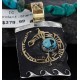 12kt Gold Filled and .925 Sterling Silver Handmade Gecko Certified Authentic Navajo Turquoise Native American Necklace 370990786763 12kt Gold Filled and .925 Sterling Silver Handmade Gecko Certified Authentic Navajo Turquoise Native American Necklace 370990786763