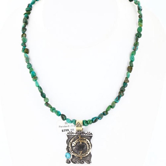 12kt Gold Filled and .925 Sterling Silver Handmade Gecko Certified Authentic Navajo Turquoise Native American Necklace 390759917896 12kt Gold Filled and .925 Sterling Silver Handmade Gecko Certified Authentic Navajo Turquoise Native American Necklace 390759917896