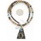12kt Gold Filled and .925 Sterling Silver Handmade Gecko Certified Authentic Navajo Turquoise Native American Necklace 390820845175