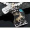 12kt Gold Filled and .925 Sterling Silver Handmade Horse Certified Authentic Navajo Turquoise Native American Necklace 370892603822