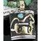 12kt Gold Filled and .925 Sterling Silver Handmade Horse Certified Authentic Navajo Turquoise Native American Necklace 370901920741