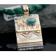 12kt Gold Filled and .925 Sterling Silver Handmade Horse Certified Authentic Navajo Turquoise Native American Necklace 370918925623 12kt Gold Filled and .925 Sterling Silver Handmade Horse Certified Authentic Navajo Turquoise Native American Necklace 370918925623