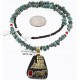 12kt Gold Filled and .925 Sterling Silver Handmade Horse Certified Authentic Navajo Turquoise Native American Necklace 371054141159 12kt Gold Filled and .925 Sterling Silver Handmade Horse Certified Authentic Navajo Turquoise Native American Necklace 371054141159