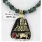 12kt Gold Filled and .925 Sterling Silver Handmade Horse Certified Authentic Navajo Turquoise Native American Necklace 371054141159