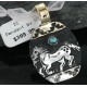 12kt Gold Filled and .925 Sterling Silver Handmade Horse Certified Authentic Navajo Turquoise Native American Necklace 390671110719 12kt Gold Filled and .925 Sterling Silver Handmade Horse Certified Authentic Navajo Turquoise Native American Necklace 390671110719