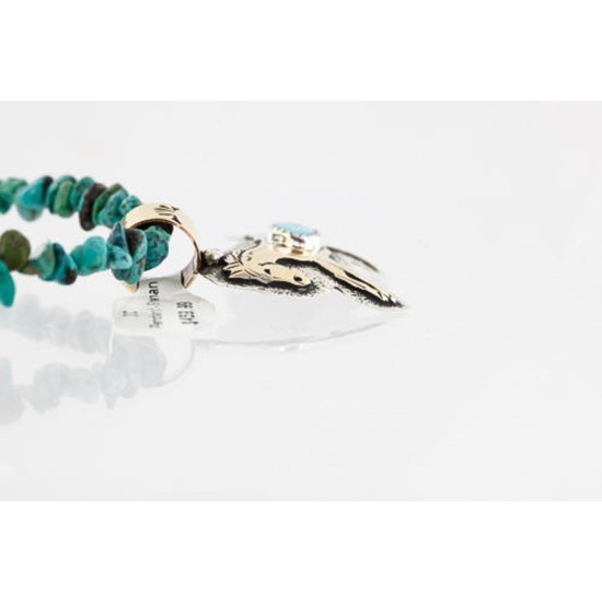 12kt Gold Filled and .925 Sterling Silver Handmade Horse Certified Authentic Navajo Turquoise Native American Necklace 390805211241 12kt Gold Filled and .925 Sterling Silver Handmade Horse Certified Authentic Navajo Turquoise Native American Necklace 390805211241