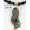 12kt Gold Filled and .925 Sterling Silver Handmade KOKOPELLI Certified Authentic Navajo Black ONYX Native American Necklace 371008849805