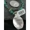 12kt Gold Filled and .925 Sterling Silver Handmade KOKOPELLI Certified Authentic Navajo Turquoise Native American Necklace 370912357154