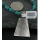 12kt Gold Filled and .925 Sterling Silver Handmade KOKOPELLI Certified Authentic Navajo Turquoise Native American Necklace 390680965450