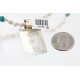 12kt Gold Filled and .925 Sterling Silver Handmade LIZARD Certified Authentic Navajo Turquoise Native American Necklace 371007037281