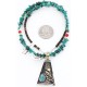 12kt Gold Filled and .925 Sterling Silver Handmade Rose Certified Authentic Navajo Turquoise Native American Necklace 371047910070 12kt Gold Filled and .925 Sterling Silver Handmade Rose Certified Authentic Navajo Turquoise Native American Necklace 371047910070