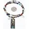12kt Gold Filled and .925 Sterling Silver Handmade Rose Certified Authentic Navajo Turquoise Native American Necklace 390784295279