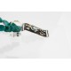 12kt Gold Filled and .925 Sterling Silver Handmade Rose Certified Authentic Navajo Turquoise Native American Necklace 390789490052 12kt Gold Filled and .925 Sterling Silver Handmade Rose Certified Authentic Navajo Turquoise Native American Necklace 390789490052
