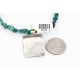 12kt Gold Filled and .925 Sterling Silver Handmade Rose Certified Authentic Navajo Turquoise Native American Necklace 390789490052 12kt Gold Filled and .925 Sterling Silver Handmade Rose Certified Authentic Navajo Turquoise Native American Necklace 390789490052