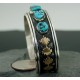12kt Gold Filled and .925 Sterling Silver Handmade Star Certified Authentic Navajo Turquoise Native American Bracelet 370915686318 12kt Gold Filled and .925 Sterling Silver Handmade Star Certified Authentic Navajo Turquoise Native American Bracelet 370915686318