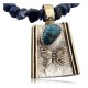 12kt Gold Filled Handmade Butterfly Turquoise .925 Sterling Silver Certified Authentic Navajo Native American Necklace 390600068163