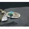 12kt Gold Filled Handmade Butterfly Turquoise Coral .925 Sterling Silver Certified Authentic Navajo Native American Necklace 390587495459