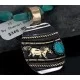 12kt Gold Filled Handmade Horse Certified Authentic .925 Sterling Silver Navajo Turquoise Native American Necklace 370885895069 12kt Gold Filled Handmade Horse Certified Authentic .925 Sterling Silver Navajo Turquoise Native American Necklace 370885895069