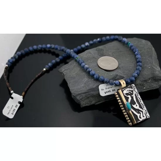 12kt Gold Filled Handmade KOKOPELLI Certified Authentic .925 Sterling Silver Navajo Turquoise Native American Necklace 370846354311 12kt Gold Filled Handmade KOKOPELLI Certified Authentic .925 Sterling Silver Navajo Turquoise Native American Necklace 370846354311
