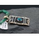 12kt Gold Filled Handmade Mountain Certified Authentic .925 Sterling Silver Turquoise Native American Necklace 370851216059