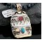 12kt Gold Filled Handmade Storyteller Turquoise Certified Authentic .925 Sterling Silver Navajo Native American Necklace 390597266999