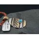 12kt Gold Filled Handmade Wave Certified Authentic .925 Sterling Silver Navajo Turquoise Native American Necklace 371312161728