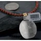 12kt Gold Filled Handmade Wave Certified Authentic .925 Sterling Silver Navajo Turquoise Native American Necklace 371312161728