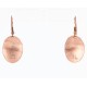 Handmade Certified Authentic Navajo Handstamped Bear Handmade Copper Native American Earrings 390834863378
