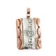 Handmade Gecko Certified Authentic Navajo Pure .925 Sterling Silver and Copper Pendant Native American Necklace 16986-1 Handmade Gecko Certified Authentic Navajo Pure .925 Sterling Silver and Copper Pendant Native American Necklace 16986-1