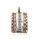 Handmade Kokopelli Certified Authentic Navajo Pure .925 Sterling Silver and Copper Pendant Native American Necklace 16986-2 Handmade Kokopelli Certified Authentic Navajo Pure .925 Sterling Silver and Copper Pendant Native American Necklace 16986-2