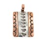 Handmade Horse Certified Authentic Navajo Pure .925 Sterling Silver and Copper Pendant 1 Native American Necklace 16986-3 Handmade Horse Certified Authentic Navajo Pure .925 Sterling Silver and Copper Pendant 1 Native American Necklace 16986-3